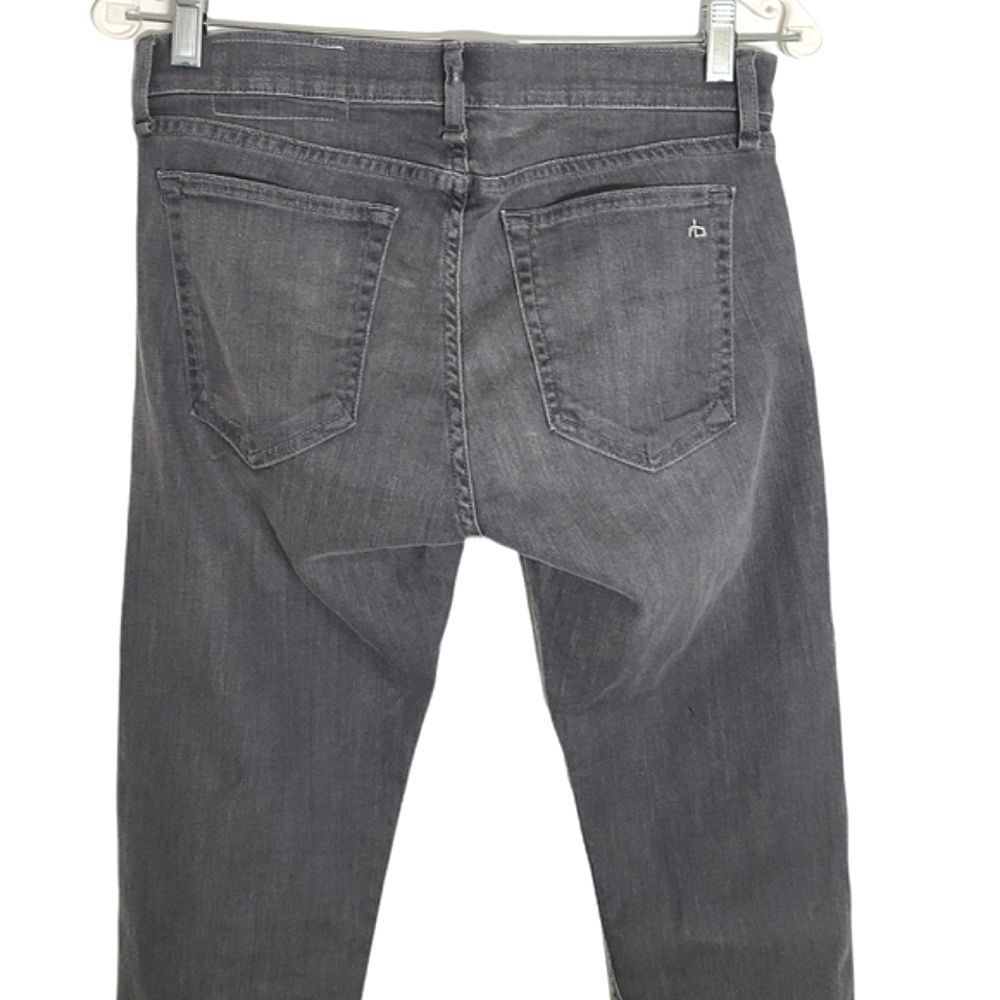 RAG & BONE Mens Jeans Grey Fit 1 Extra Slim Legs Button Fly Denim Size 31 - Picture 7 of 15